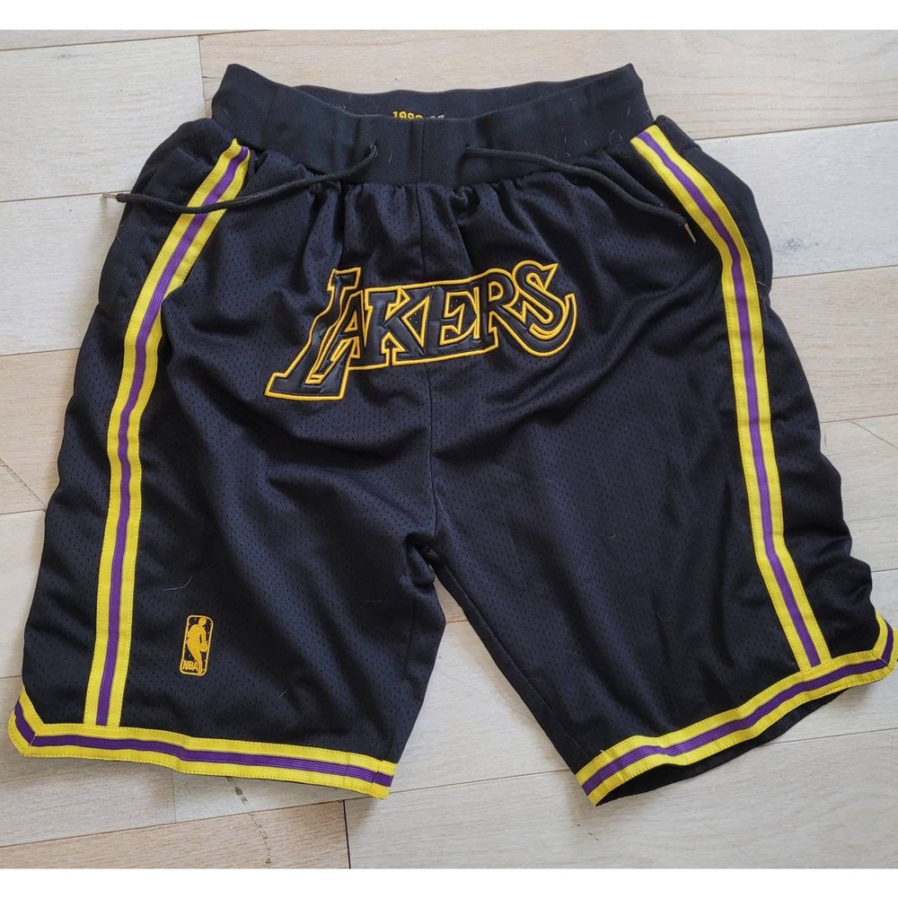 Los Angeles Lakers black shorts